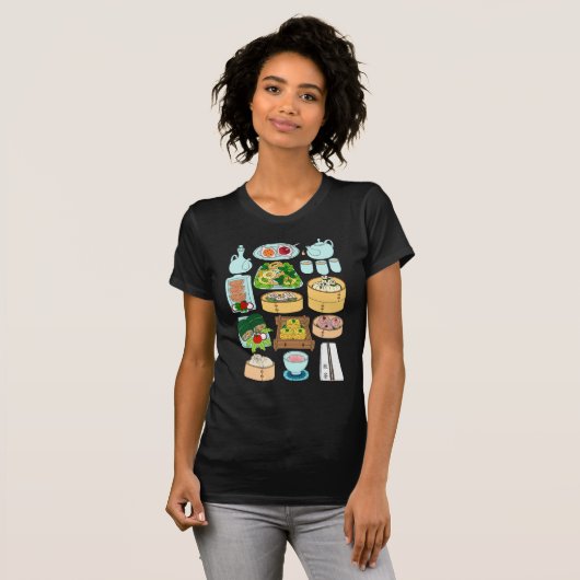 T-shirt Dimanche Dim Sum (Devant entier)