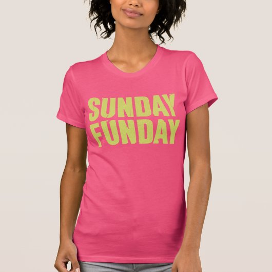 T-shirt Dimanche Funday (Devant)