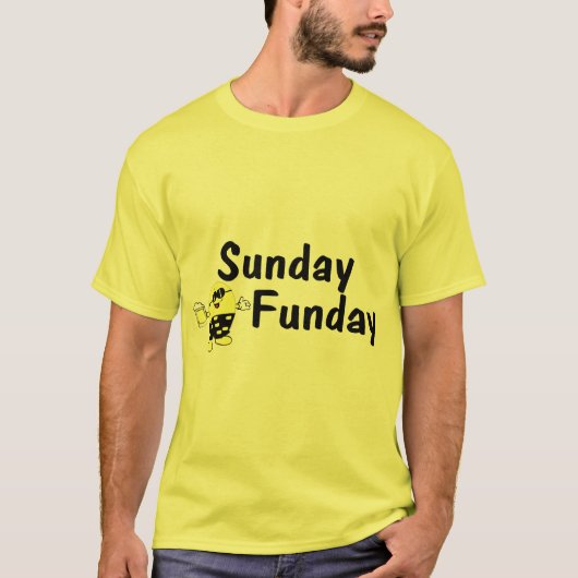 T-shirt Dimanche Funday (Devant)