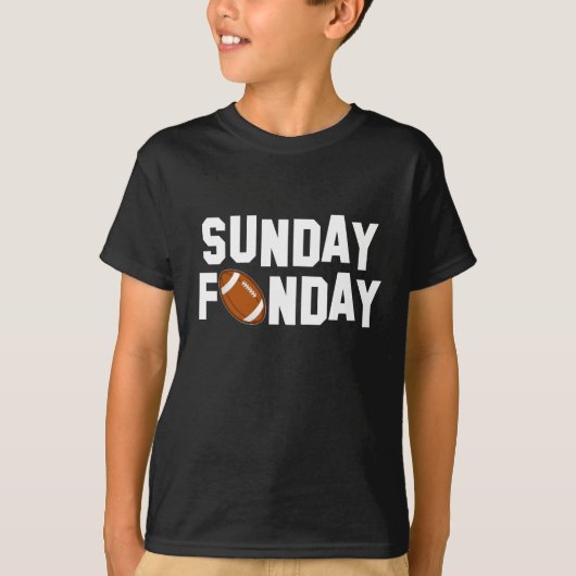T-shirt Dimanche Funday ! (Devant)