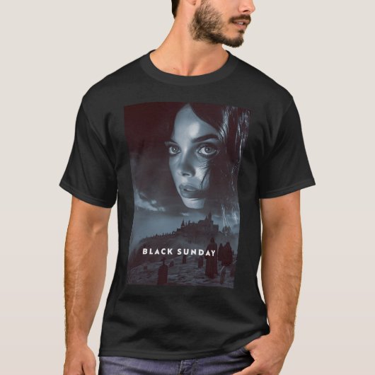T-shirt Dimanche noir (1960) (Devant)