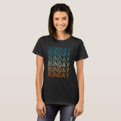 T-shirt Dimanche Runday (Devant entier)
