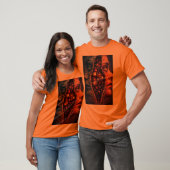T-shirt Dimensions Fracturées – Double Visage Abstrait Sur (Unisexe)
