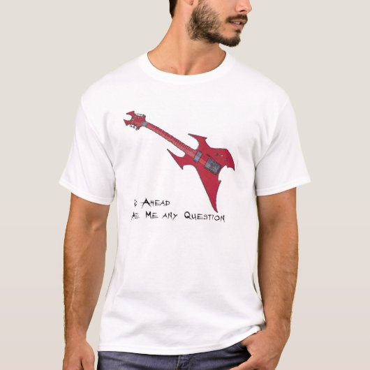T-shirt Diminuez-moi une question (Devant)
