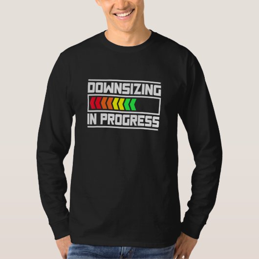T-shirt Diminution En Cours Perte De Poids (Devant)