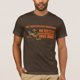 T-shirt dinde avec le texte de bloc, logo des textes