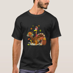T-shirt Dinde Ayons plutôt du poulet Thanksgiving