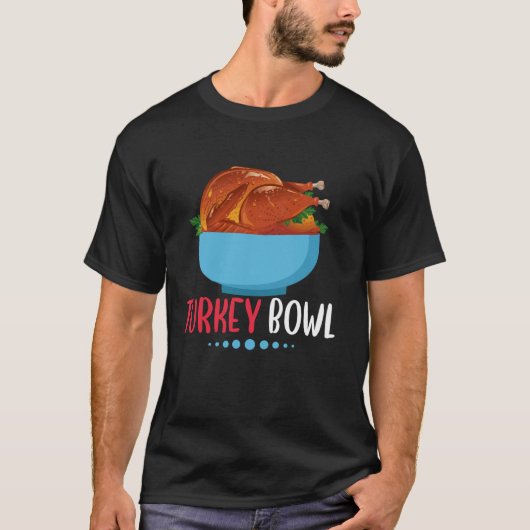 T-shirt dinde Bowl (Devant)