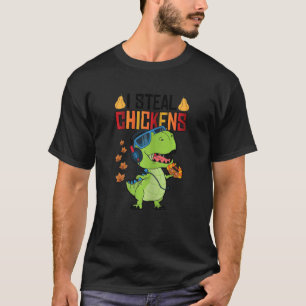 T-shirt Dinde de dinosaure de volaille de remerciement ave