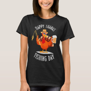 T-shirt Dinde de Friendsgiving Turc Copains Donnant Pêche