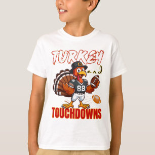 T-shirt Dinde de Thanksgiving et touchés drôles de amateur