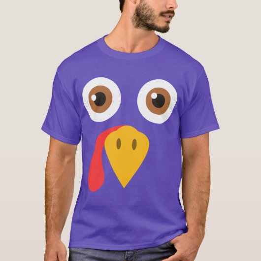 T-shirt Dinde de Thanksgiving géante (Devant)