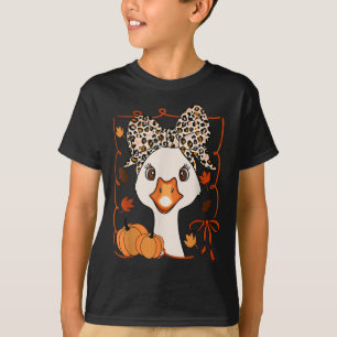 T-shirt Dinde drôle de saison de citrouille automne feuill