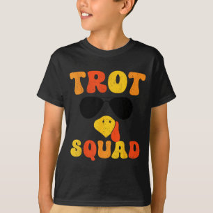T-shirt Dinde en course Sungles Trot Squad Action de grâce