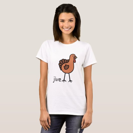 T-shirt Dinde Jive (Devant entier)