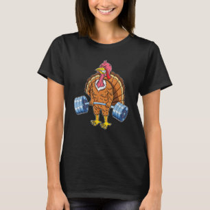 T-shirt Dinde Levage de poids d'animal de la dinde morte T