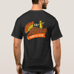 T-shirt Dinde Manger Soupe de Citrouille Action de Grâce V