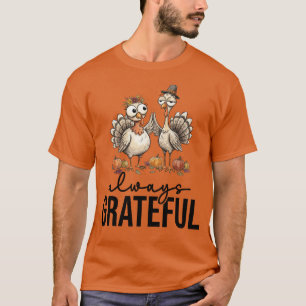 T-shirt Dinde pour l'Action de grâce