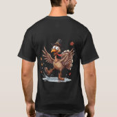 T-shirt Dinde pour l'Action de grâce (Dos)