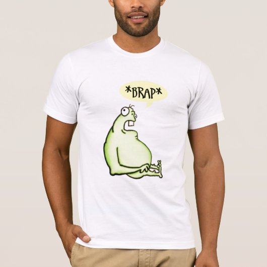 T-shirt d'indigestion de monstre (Devant)