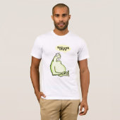T-shirt d'indigestion de monstre (Devant entier)