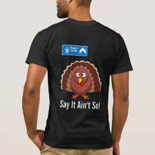 T-shirt Dindon Après le Cartoon de Thanksgiving