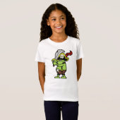 T-Shirt Dindon de pirate du griffonnage Wizard101 (Devant entier)