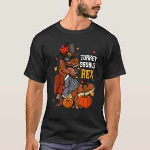 T-shirt Dindon Saurus Rex Pèlerin Rex Ambiance Automne Act