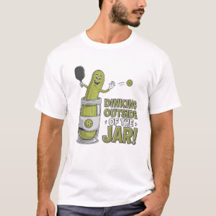 T-shirt Diner à l'extérieur du pot !