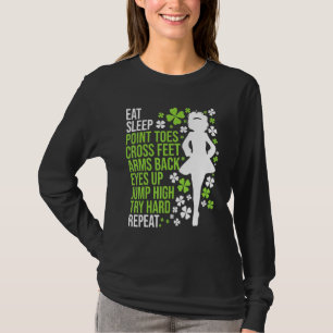 T-shirt Dîner Danse Irlandaise Danse Irlandaise Danseur Ce