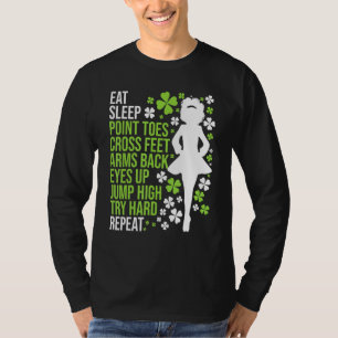 T-shirt Dîner Danse Irlandaise Danse Irlandaise Danseur Ce