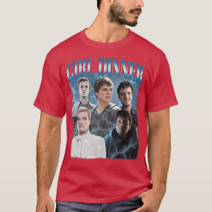 T-shirt Dîner de fille Josh Hutcherson fille fille