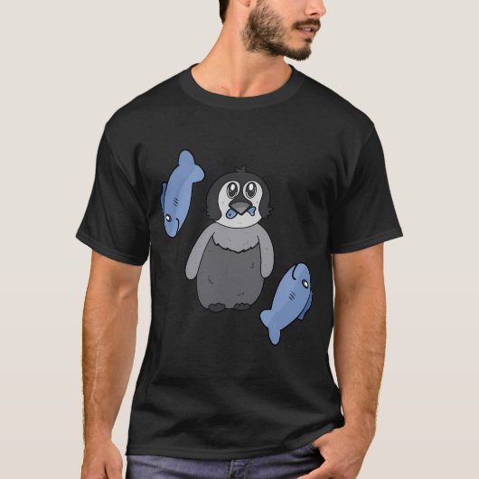 T-shirt Dîner de pingouin (Devant)