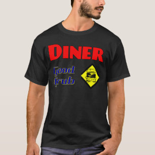 T-shirt Diner Good Grub Hamburger Restaurant Art