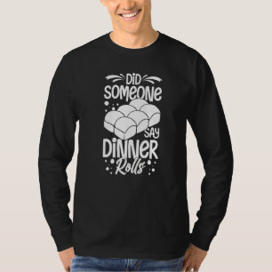 T-shirt Dîner Pain Roll Gluten Libre Vegan Dough 1