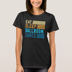 T-shirt Dîner Salle de bal Danse Couples Danse Salle de ba