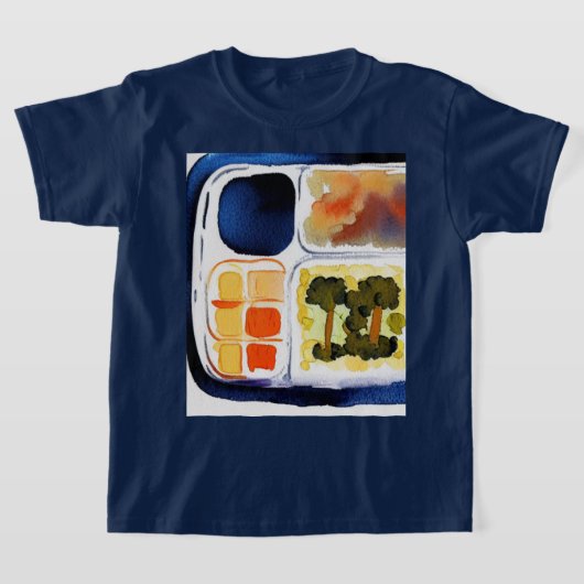 T-shirt Dîner télévisé (Poser)