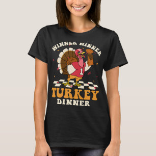T-shirt Dîner Turque Football Automne Automne Thankgiving 
