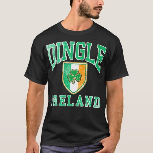 T-shirt DINGLE IRLANDE Irlandais déprimé (Devant)