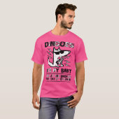 T-shirt Dingos Mange Mon Bébé (Devant entier)