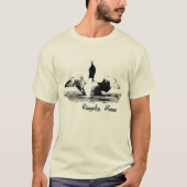 T-shirt Dingue commun - Rangeley, Maine (Devant)