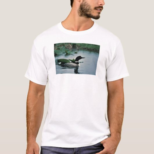 T-shirt Dingue commun sur l'eau (Devant)