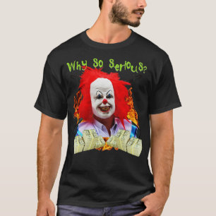 T-shirt Dingue Corny Joke Clown Effrayant Cringe mème Shir