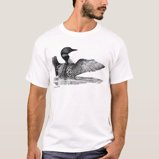T-shirt Dingue peint (Devant)