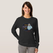 T-shirt Dingue Poulets Lady Poulet Pour Femmes Filles (Devant entier)