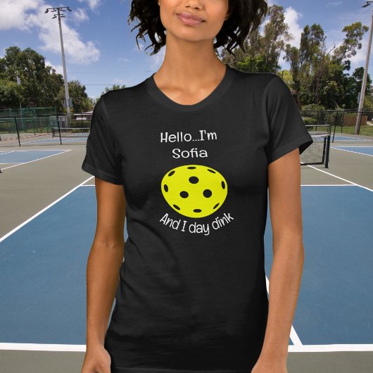 T-shirt Dink de jour humoristique