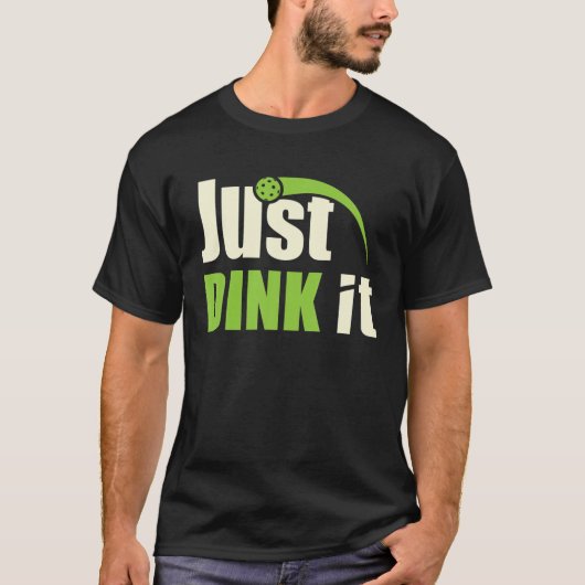 T-shirt Dink It Funky Pickleball (Devant)