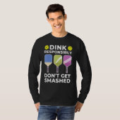 T-shirt Dink Pickleball responsable 1 (Devant entier)