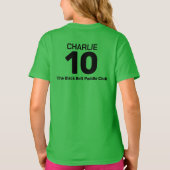 T-shirt Dinker de ceinture noire (Dos)