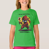 T-shirt Dinker de ceinture noire (Devant)